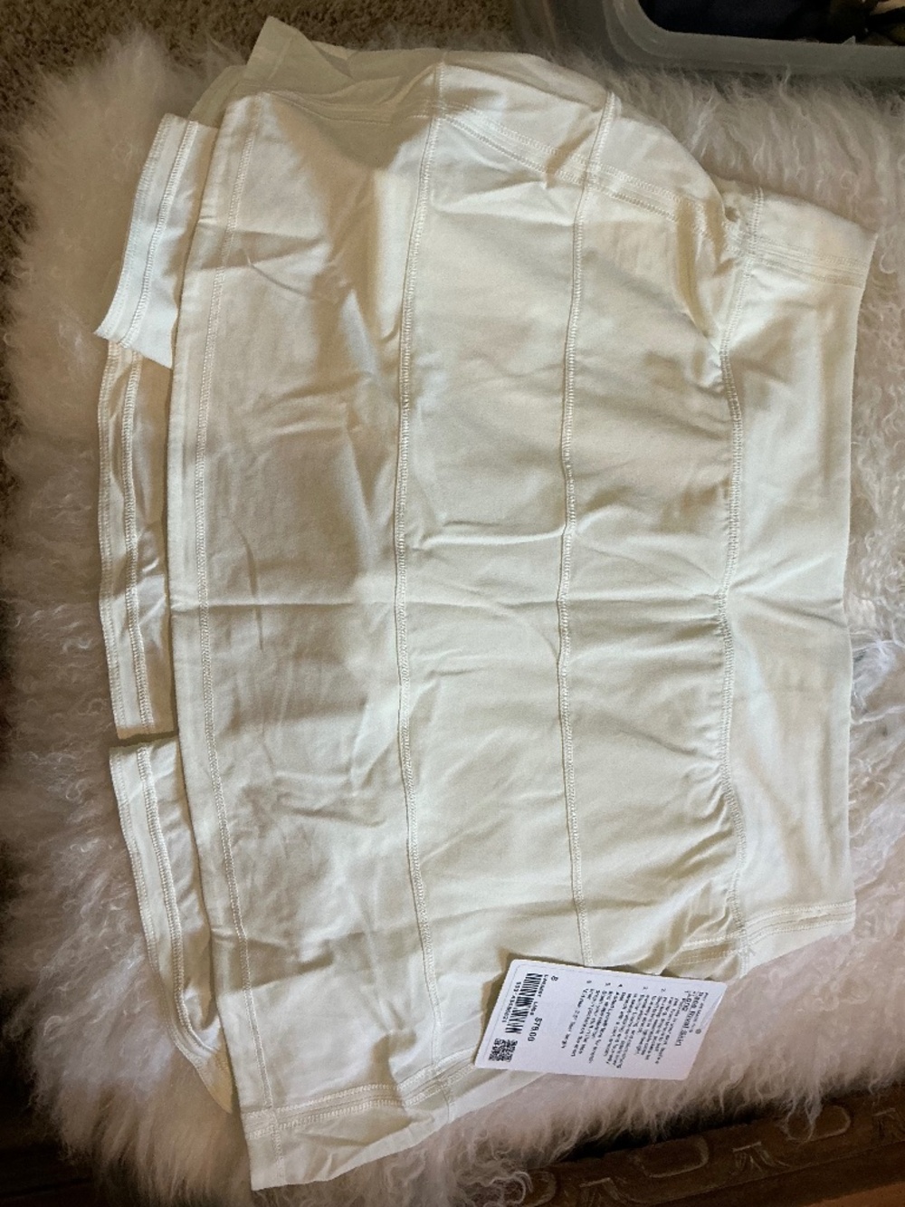 NWT Lululemon Pace Rival Mid-Rise Skirt *Long Lemon Sorbet Size 8 - Picture 6 of 9